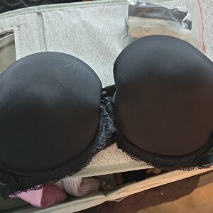 Elegant Black Lace Women's Bra